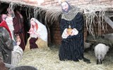 Advent v Drážďanech a vánoční štola 2018 - Německo - Drážďany - advent u Frauenkirche i s jesličkami