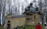 Kalwaria Zebrzydowska - Polsko - Kalwaria Zebrzydowska, Svaté schody a kaple Ecce Homo (Ratusz Pilata).