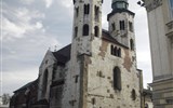 Krakov - Polsko 387a - Krakov, sv.Ondřej, 1070-9, nejstarší zachovalý kostel ve městě v původní podobě