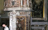 Rossano - Itálie - Rossano - katedrála je plná nádherného místního mramoru