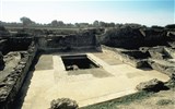 Sibari - Itálie - Kalábrie - Sybari, atrium domu s mozaikovou podlahou, město založ 710 př.n.l. Řeky
