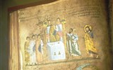 Rossano - Itálie - Kalábrie - Rosano, proslulý purpurový kodexl ze 6.stol, 180 stran