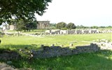 Paestum - Itálie - Paestum - založeno osadníky ze Sibari v 7.stol.př.n.l jako Poseidonia