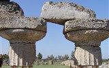 Metaponto - Itálie - Metaponto - archeologický areál, Apollonův chrám, 570 př.n.l.