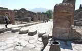 Řím, Capri, Neapol, Pompeje, Amalfi s koupáním 2022 - Itálie - Pompeje - město pokryl roku 79.n.l. popel z erupce Vesuvu