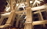 Krakov (Krakow), Wroclaw, Wieliczka a UNESCO 2023 - Polsko - Vělička, dřevěná výztuž je dílem tesařských mistrů