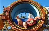 Karneval květů v Nice a festival citrusů v Mentonu 2021 - Francie - Menton, Corsi des Fruits d´Or