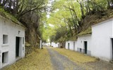 Slavnost vína v Poysdorfu - Rakousko - Poysdorf - hlavní ulička sklípků