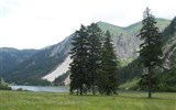 Lechtalské Alpy 2021 - Rakousko - tichá hladina jezera Vilsalpsee