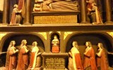 Dublin - Irsko - Dublin, S.Patrick, detail náhrobku, dítě dole Robert Boyle, objevitel Boyleho zákona