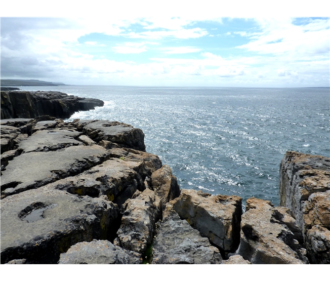 Dublin, Wicklow Mountains, Cliffs of Moher 2022 - Irsko - Burren, krása skal a moře