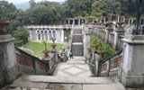 Miramare - Itálie - Miramare - terasové zahrady u zámku