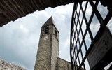 Hrastovlje - Slovinsko - Hrastovlje - románský kostel ukrývá poklad fresek z roku 1490