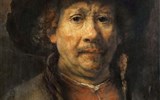 Holandská umělecká muzea - Rembrandt van Rijn - autoportrét,1655