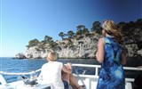 Přírodní parky a památky Provence s koupáním 2023 - Francie - na výletě lodí do přírodnhoí parku Calanques
