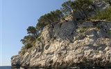 Cassis - Francie - calanques tvoří kouzelný pás 20 km pobřeží mezi Cassis a Marseilles