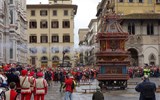 velikonoční slavnost - Itálie - Florencie - slavnost Scoppio - foto. J+J.Hlavskovi