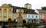 Krásy Jižních Čech a zážitkový výlet Jindřichův Hradec a kraj Waldviertel 2021 - Rakousko - Weitra - hlavní náměstí