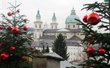 Český Krumlov a Salcburk v době adventu 2020 - Rakousko - Salcburk - město v předvánoční náladě