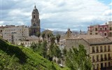 Malaga - Španělsko - Andalusie - Malaga, katedrála, peníze na druhou věž šly do Ameriky na válku za nezávislost