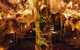 Gibraltar - Španělsko - Andalusie - Gibraltar, jeskyně sv.Michala, největší jeskyní je tzv. Katedrála