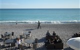 Provence a krásy Azurového pobřeží letecky 2021 - Francie - Nice, pláže a modré moře