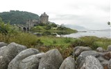 Ostrov Skye a západní Vysočina 2022 - Skotsko - Eilean Donan, jedna z nejfotografovanějších památek Skotska