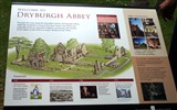 Dryburgh Abbey - Skotsko - opatství Dryburgh