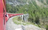 Cesty vlakem za poznáním. - Švýcarsko - Bernina Expres