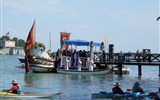 Sensa - slavnost moře - Itálie - Benátky - Sensa, slavnost moře, dóžecí gondola