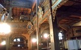 Perly Dolního Slezska - Polsko 086 - Swidnica, kostel míru, empory