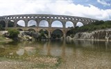 Pont-du-Gard - Francie - Provence - Pont du Gard, římský akvadukt, 40-50 n.l, vedl vodu z Uzes do Nimes