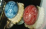 Velikonoce v Lužici  - Jutry w Srbech - Německo - Lužice - Velikonoce u Lužických Srbů, autor kraslic Willi Tillich, Čisk