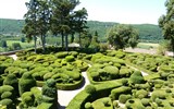 francouzské zahrady - Francie - Gaskoňsko - Marqueyssac