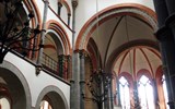 Bacharach - Německo - Porýní - Bacharach, sv.Petr, 1200-98, pozdně románský