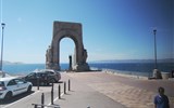 Marseille - Francie - Provence - Marseille, Monument aux morts de l'armée d'Orient, 1927, G.Castel