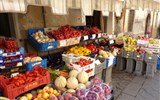 Gastronomie kraje Lazio - Itálie - Lazio - Bolsena, na tržnici