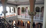 Villa Rotschild - Francie - Provence - vila Ephrussi,  patio, prolínání italské renesance, maurské zdobnosti a klášterních prvků