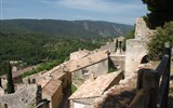 Bonnieux - Francie - Provence - Bonnieux, do 1312 templářů, pak do 1791 papežská enkláva