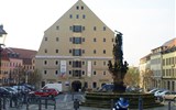 Žitava - Německo - Lužice - Žitava - Salzhaus, sklad soli, 1511, 1572 rozšířen, 8 pater, 340 oken, renesance