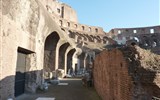 Řím, Vatikán, po stopách Etrusků v době adventu 2020 - Itálie - Řím - Koloseum, název asi od obrovské sochy cís. Nera která zde stála