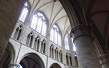 Brusel - Belgie - Brusel, St.Michel, chór 1226-76, brabantská gotika, trifolium s arkádami