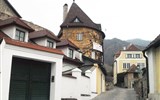 Údolí Wachau s plavbou a vinobraní v Retzu 2020 - Rakousko - Wachau - Dürnstein - příjemné bloudění v místních uličkách