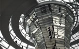 Říšský sněm - Německo - Berlín - Reichstag, interiéry kopule