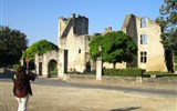 Périgueux - Francie - Gaskoňsko - Périgueux, Château Barrière, opevněný palác, který byl součástí hradeb