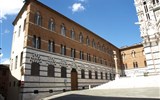 Památky Sieny - Itálie - Lazio - Siena, Palazzo  Arcivescovile