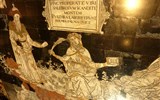 Památky Sieny - Itálie - Lazio - Siena, Duomo, Allegoria della Fortuna, hora moudrosti, mramorová inkrustace