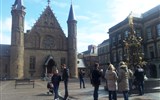Holandsko, zajímavosti pro turisty - Holandsko - Haag - gotický Ridderzaal na náměstí Binnenhof