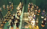 Muzeum hraček - Německo - Seiffen - Muzeum hraček, oblíbené byly soubory Svadba nebo Hudba
