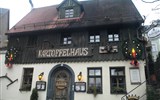 Advent ve Freibergu a slavnost horníků 2018 - Německo - Freiberg - originální Bramborový dům, kulinářské nebe pro ty co milují brambory